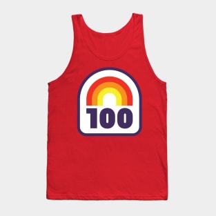 100 Mile Trail and Ultra Running Rainbow Tank Top